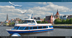 Desktop Screenshot of hafenrundfahrten-in-rostock.de